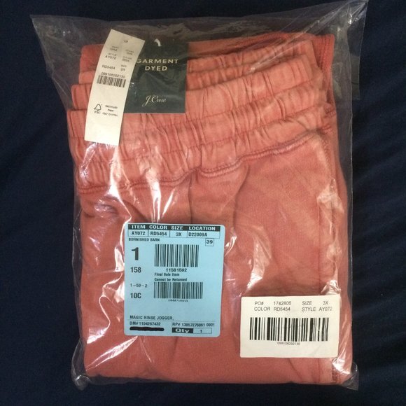 J. Crew Magic Rinse Jogger Pant 3X - Picture 7 of 10